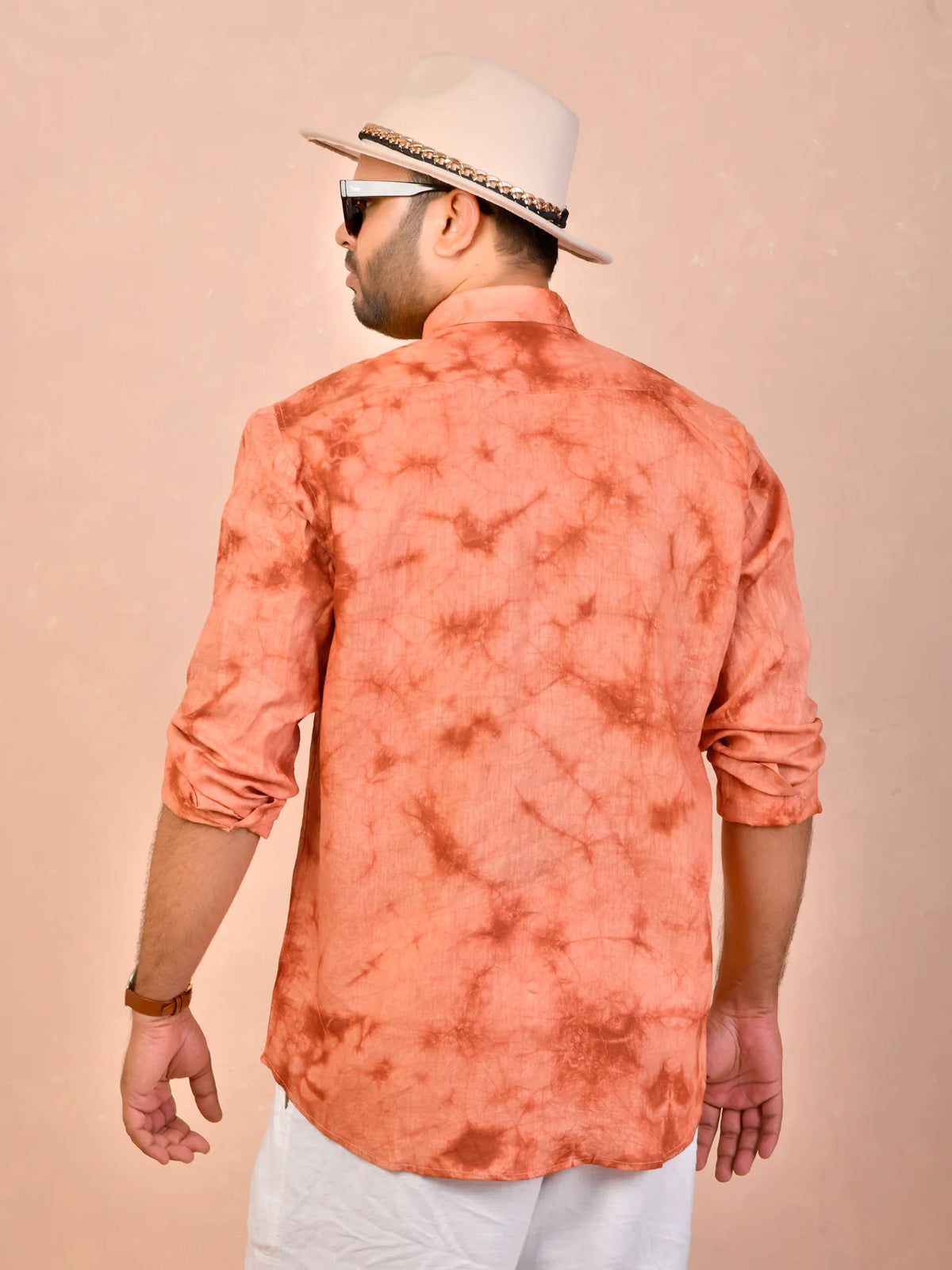 Tie & Dye Copper Rust pure line shirt