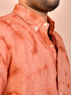 Tie & Dye Copper Rust pure line shirt