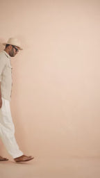 Beige Pure Khadi linen Shirt