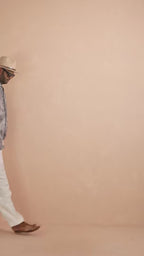 Smoke Grey Tie & Die Pure Linen Shirt